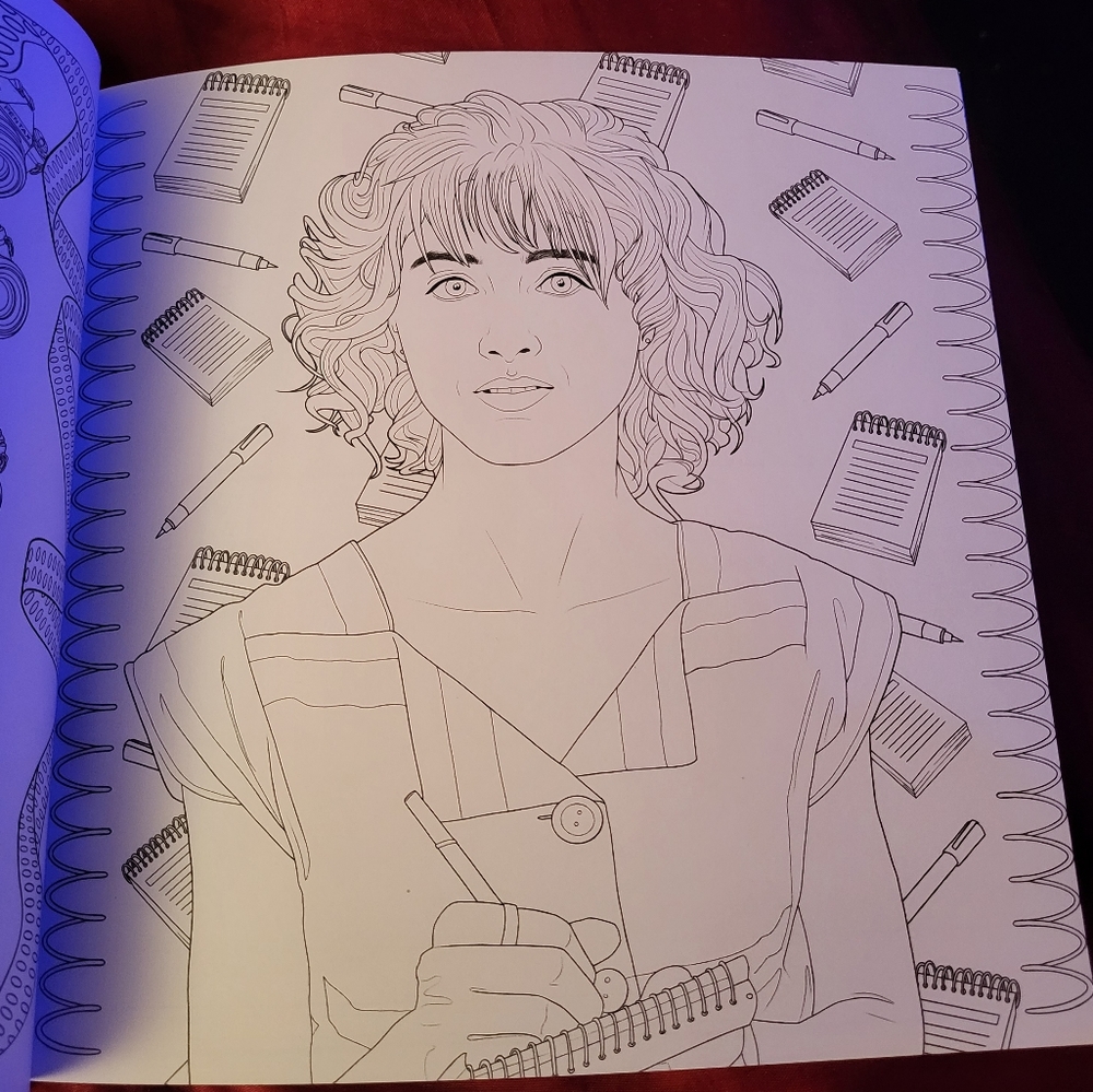 Stranger Things coloring book - Picture 4 of 6